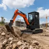 Новый мини-экскаватор 3 тонны для строительства с двигателем Kubota, сертификатами CE и EPA