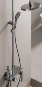 Алюминиевый душ комплект Серый