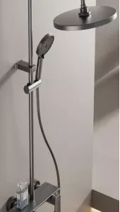 Алюминиевый душ комплект Серый