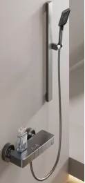 Алюминиевый душ комплект Серый