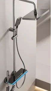 Алюминиевый душ комплект Серый