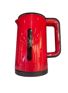 Электрочайник объемом 2,3 л, красный, с длинным индикатором