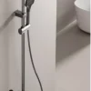 Алюминиевый душ комплект Серый