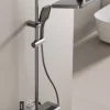 Алюминиевый душ комплект Серый