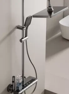 Алюминиевый душ комплект Серый